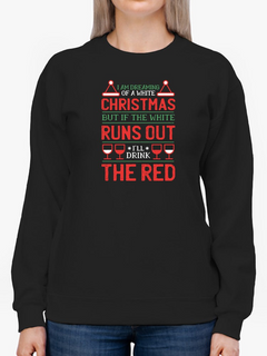 Dreaming Of A White Christmas Women's Sweatshirt | Cozy Holiday Apparel Perfect for Winter