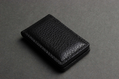 Premium Magnetic Money Clip - Sleek Cowhide Leather, Quick Cash Access