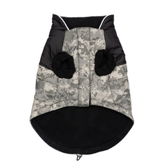 US Army Dog Jacket - Camo | Official Licensed Dog Coat for Sporty Dogs