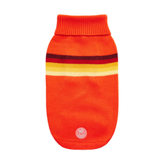 GF Pet Retro Sweater - Orange | Trendsetting Retro Design for Stylish Dogs