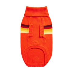 GF Pet Retro Sweater - Orange | Trendsetting Retro Design for Stylish Dogs