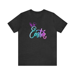 Easter Bunny Neon Balloon Unisex Jersey Short Sleeve Tee gift for Easter t-shirt