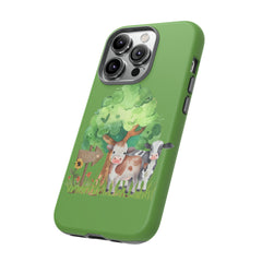 Farmers Cows in Field IPhone Tough Cases