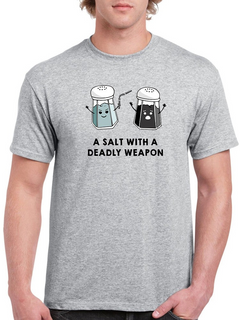 Funny Salt And Pepper Shakers Men's Tee - GoatsDeals Designs - Hilarious Dad Jokes Shirt - Perfect Gift for Him