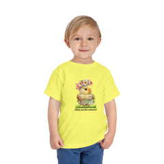 Easter Chick Out this Cuteness Unisex Jersey Toddler Short Sleeve Tee 2T-6T