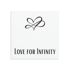 Love Infinity Circle Necklace Valentine's Birthday Anniversary gift for her