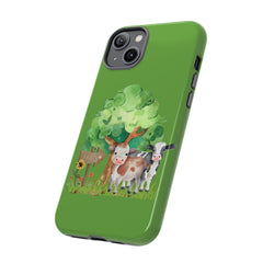 Farmers Cows in Field IPhone Tough Cases