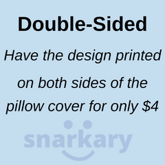 18in or 20in Double Sided Couch Pillowcase with Zipper | Funny Sarcastic Quote Throw Pillow Cover | Perfect Home Decor & Housewarming Gift for Her