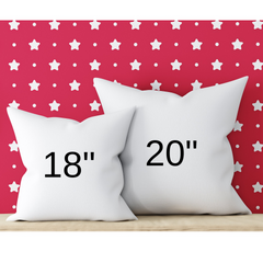 Christmas Funny Gnome Throw Pillow Cover - Cozy Winter Holiday Sofa & Bed Pillowcase