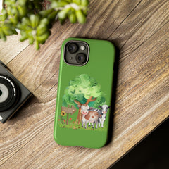 Farmers Cows in Field IPhone Tough Cases