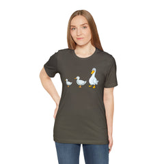 Funny Duck Duck Goose Unisex Short Sleeve Tee