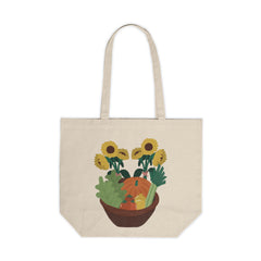 Farmers Market Shopping Tote Bag Market Bag or Vegetables Flowers Farm Stand