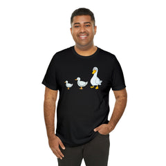 Funny Duck Duck Goose Unisex Short Sleeve Tee