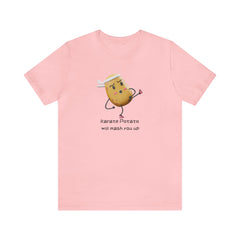 Karate Potato Funny Karate Unisex Jersey Short Sleeve Tee gift for Martial Arts