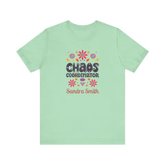 Personalized Custom Chaos Coordinator Unisex Jersey Short Sleeve Tee