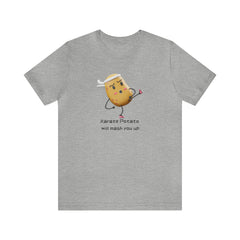 Karate Potato Funny Karate Unisex Jersey Short Sleeve Tee gift for Martial Arts