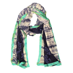 Limited Edition Pure Silk Chiffon Scarves - Floral Patterns | Shop Now