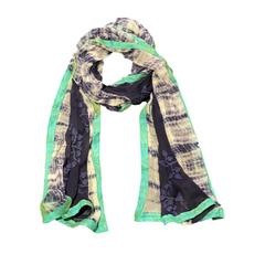 Limited Edition Pure Silk Chiffon Scarves - Floral Patterns | Shop Now