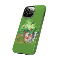 Farmers Cows in Field IPhone Tough Cases