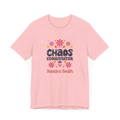 Personalized Custom Chaos Coordinator Unisex Jersey Short Sleeve Tee