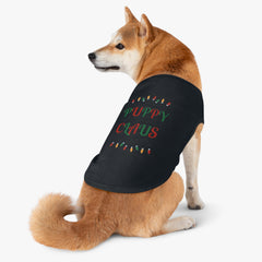 Puppy Claus Dog Canine Christmas Pet Tank Top