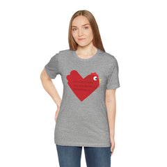 Chicken Love Unisex Jersey Short Sleeve Tee T-Shirt