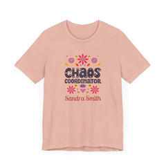 Personalized Custom Chaos Coordinator Unisex Jersey Short Sleeve Tee