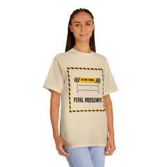 Feral Housewife Funny Women's Premium Classic Tee