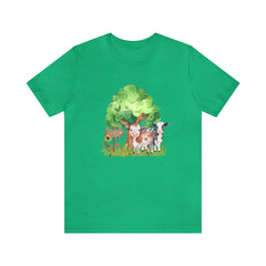 Farm Cows Short Sleeve Tee T-shirt Farm Life