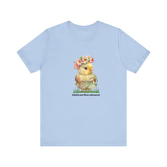 Easter Chick Out this Cuteness Unisex Jersey Short Sleeve Tee