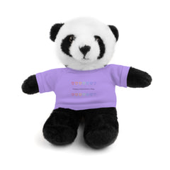 Happy Valentine's Day Stuffed Animals with Tee for 3+ years age