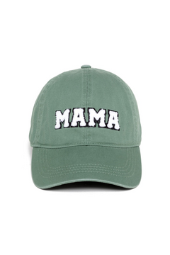 Chenille Letter MAMA Cap - Trendy & Comfortable Headwear for Stylish Moms