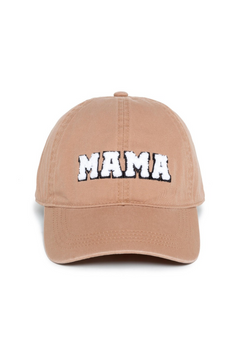 Chenille Letter MAMA Cap - Trendy & Comfortable Headwear for Stylish Moms