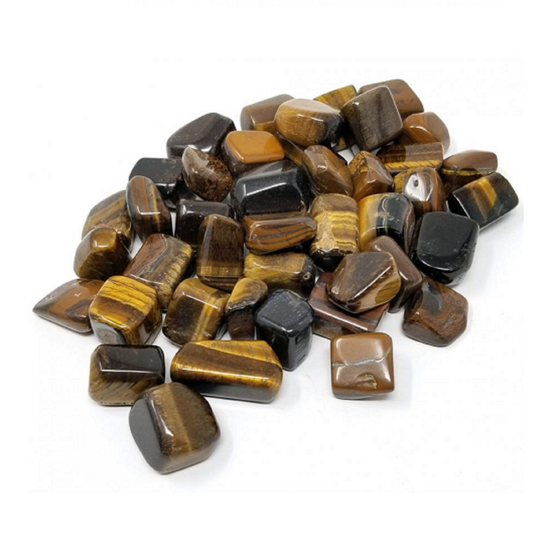 Genuine Polished Tiger Eye Tumbled Stone - Release Fear and Find Balance | Healing Crystal