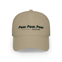 Pew Pew Pew Rifle Low Profile Baseball Cap