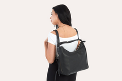 Versatile Shoulder Bag | Genuine Pebble Leather | Adjustable Straps