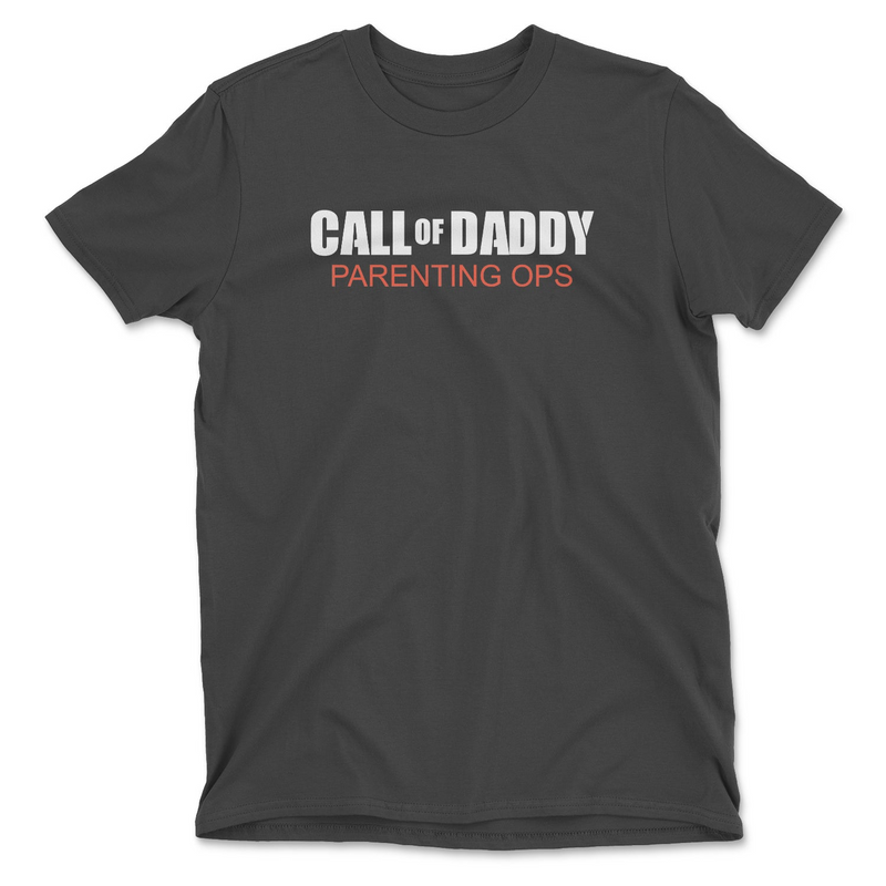 Call Of Daddy Parenting Ops Tee - Unisex Fit, Designed & Printed in the USA, High-Quality Cotton T-Shirt