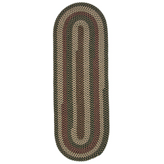 Brook Farm Winter Green Area Rug - 8'x10' | Indoor/Outdoor, Stain & Fade Resistant, Reversible