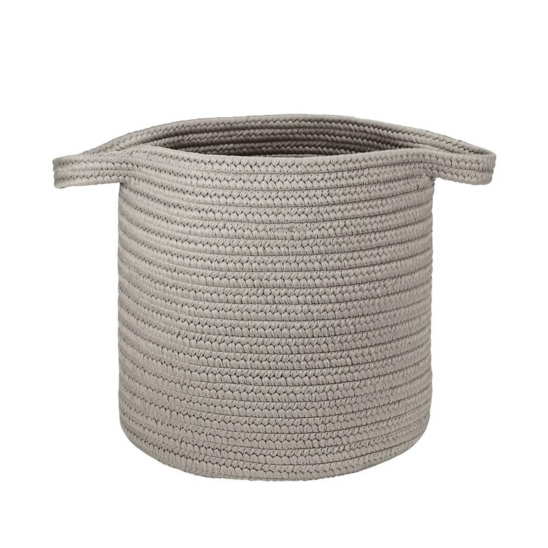 Farm Braided Laundry Basket  - Silver 16