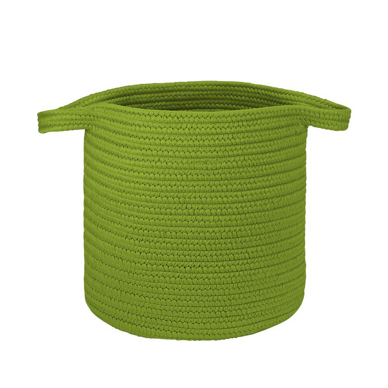 Farm Braided Laundry Basket  - Neon Green 16