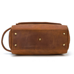 Dado Handmade Leather Dopp Kit | Durable and Stylish Toiletry Bag for Travel