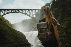 The Hagen Backpack | Vintage Leather Backpack - High-Quality, Stylish & Durable