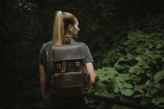 The Hagen Backpack | Vintage Leather Backpack - High-Quality, Stylish & Durable