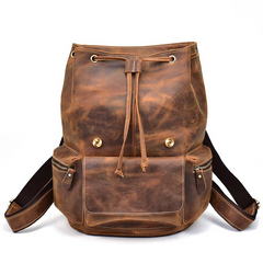 The Hagen Backpack | Vintage Leather Backpack - High-Quality, Stylish & Durable