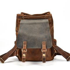 The Hagen Backpack | Vintage Leather Backpack - High-Quality, Stylish & Durable