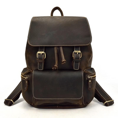 The Hagen Backpack | Vintage Leather Backpack - High-Quality, Stylish & Durable