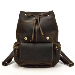 The Hagen Backpack | Vintage Leather Backpack - High-Quality, Stylish & Durable