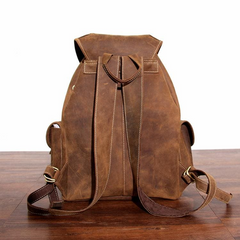 The Asmund Backpack | Genuine Leather Rucksack with Large Capacity & Vintage Style