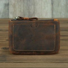 The Cael | Premium Handmade Full Grain Leather Coin Purse with Durability & Style