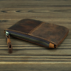 The Cael | Premium Handmade Full Grain Leather Coin Purse with Durability & Style